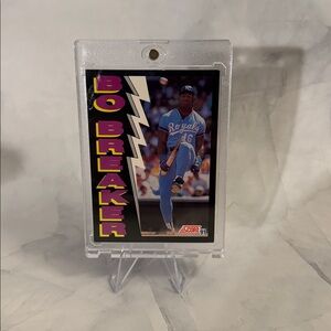 Score ‘91 Bo Baseball Card #773 In Magnetic Storage Case Item #ME158
